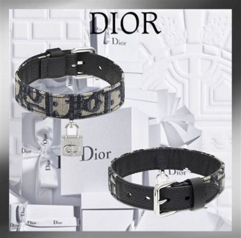 dior dog collar|authentic designer dog collars.